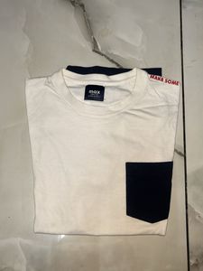 MAX White Casual T-Shirt
