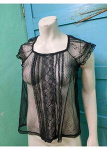 Lace Mesh Top