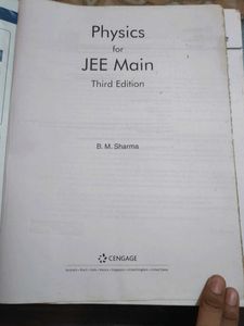 BM Sharma Physics Book JEE Mains