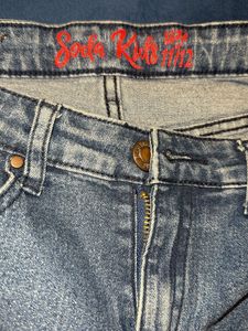 Denim Mini Skirt