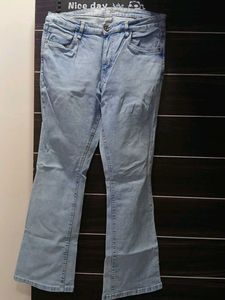 Light Wash Flare Jeans