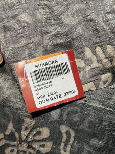 Elegant Unstitched Dress Material