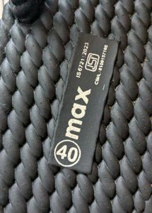 Black Rope Sandals by Max UK 6.5 | Eur 40