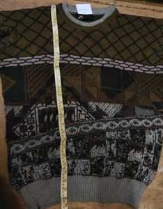 Vintage Patterned Sweater