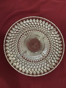 Vintage Collier Glass Cabaret Plate