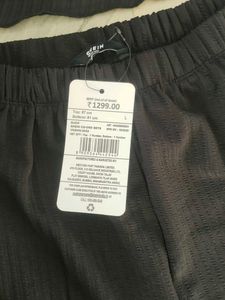 Chic Black Halter Co - Ord Set