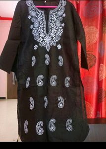 Cotton Chikankari Kurti