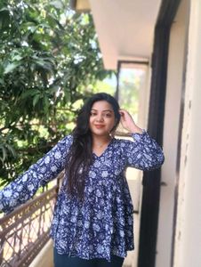 Floral Print Top