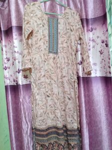 Floral Print Kurta
