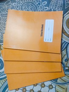 4 School Note Book Of 100 0age