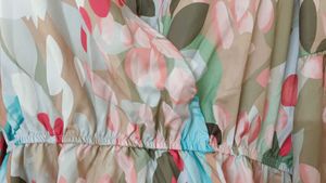 Multicolored Short Dress