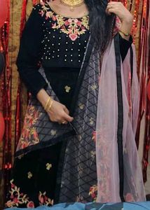 Black Trendy Lehanga