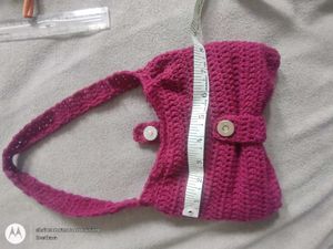 Crochet Bow Bag