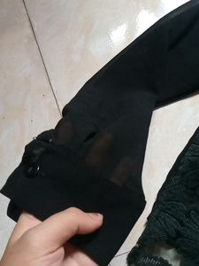 black beautiful full sleeve shirt