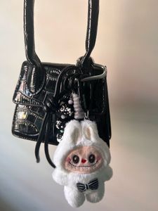 Labubu White Plushie 🖤