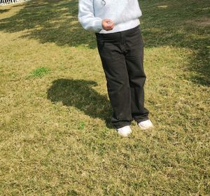 straight black jeans