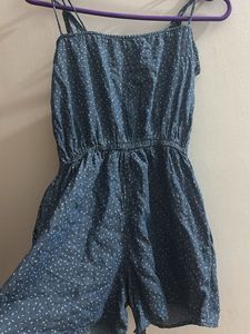 Cute Blue Romper