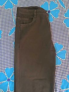 Brown Wide Leg Jeans