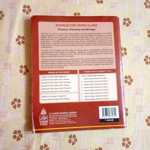Science Books Class 10th