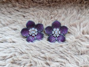 AD STONE CLOWER EARRINGS