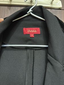 Black Formal Coat - Brand Laks*ita