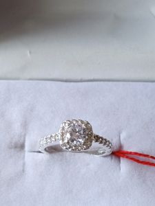 Daimond Ladies Ring💍 Pure Silver✔