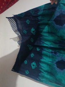 Tie-Dye Tailored Stiched Kurta