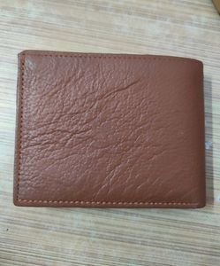 WOODLAND Men Brown Genuine Leather Wallet