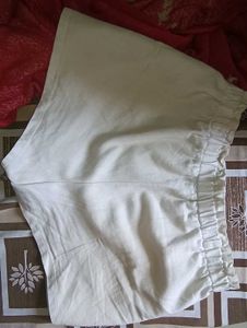 White Pocketed Shorts