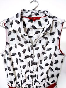 White Fit And Flare Dress