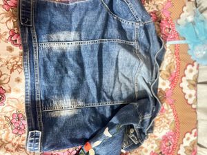 Floral Embroidered Denim Jacket