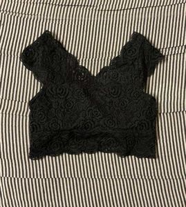 Lace Bralette Crop Top