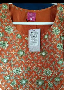 Womens Orange Kurta