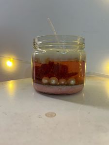rose jar candle