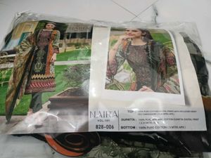 Original lawn Embroidered pakistani suit..