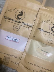 Set Of 4 Herbal Face Packs