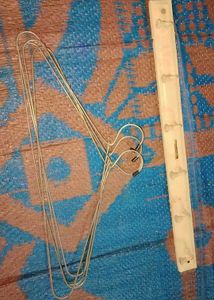 ❤️4 Steel Hanger One Heavy Hook Hanker Door