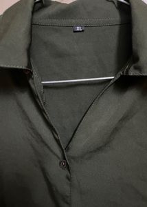 Olive Green Shirt