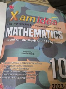 Xam Idea Class 10 Mathematics