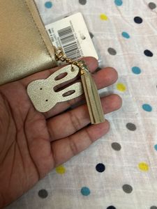 New🆕 Ivory Tag Gold Wallet