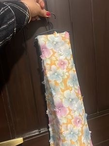 Floral Print Stole - New Condition