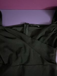 Chic Black Long Sleeve Top