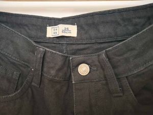 Black Straight Fit Jeans