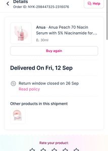 Anua 70+ Peach Niacin Serum