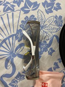 Stylish Silver Shield Sunglasses