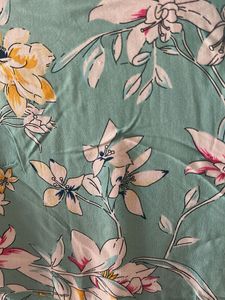 Floral Print Shirt Dress