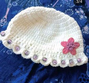 Handmade Crochet Baby Beanie