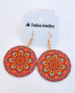 Round FUNKY EARRINGS FOR GIRLS