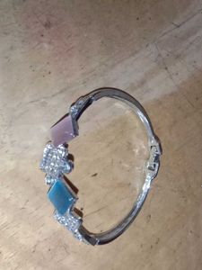 Vintage Square Gemstone Bracelet