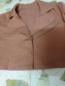 S Size Top And Skirt Half